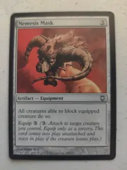 Nemesis Mask Darksteel Regular MTG Artifact - Image 1