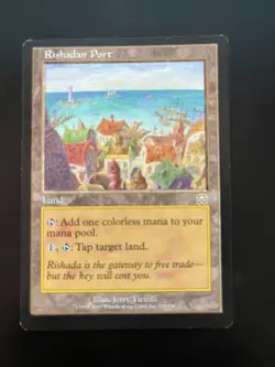 Mercadian Masques Rishadan Port MTG - 9130 - See picts for condition - Image 1