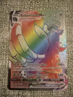 Copperajah VMAX 199/192 Secret Holo - SWSH02: Rebel Clash - Pokemon TCG NM - Image 1