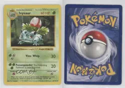 Ivysaur Shadowless Pokemon Base Set #30 1999 - Image 3