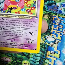 Pokemon - Light Slowbro Neo Destiny 51/105 Uncommon 1st Edition Nm - Image 3