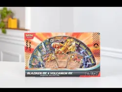 Pokemon TCG Blaziken ex Volcanion ex Premium Collection Amazon Holiday Exclusive - Image 2