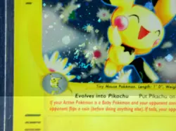 🌀HOLOGRAPHIC PICHU🌀 Holo | WOTC Pokemon | Expedition 22/165 | Perfect Swirl 📈 - Image 2