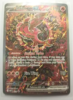 Pokemon TCG Oricorio EX #24 Phantasmal Flames Mega Charizard x EX UPC Promo - Image 1