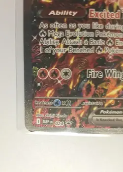 Pokemon TCG Oricorio EX #24 Phantasmal Flames Mega Charizard x EX UPC Promo - Image 3
