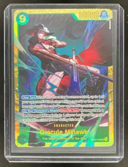 2026 One Piece The Azure Sea's Seven Dracule Mihawk Secret Rare #OP14-119 - Image 1