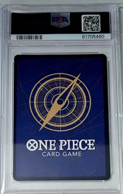 2023 KAKU OP03-080 SR Alt Art One Piece TCG Pillars Of Strength ENGLISH PSA 9 - Image 2