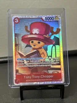 Tony Tony.Chopper OP08-007 - One Piece TCG - SR Near-Mint Super Rare English - Image 1