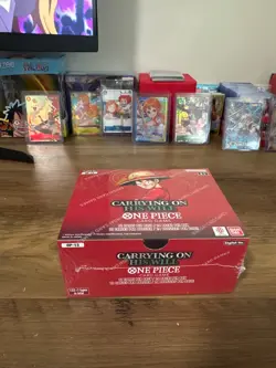 One Piece Carrying On His Will OP-13 English Booster Box Factory Sealed - Bandai - Image 1