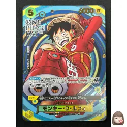 [NM] Monkey D. Luffy ONE PIECE Japan OP07-109 SR ONE PIECE Day 24 Promo 4F26 - Image 1