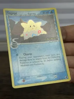 Pokemon TCG Togepi Reverse Holo Card EX DRAGON FRONTIERS 41/101 2006 - NM - Image 4