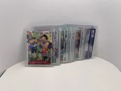 One Piece Card Lot 19 Card Lot - 16 Holo/Foil and 3 Don - English Near Mint - Image 1