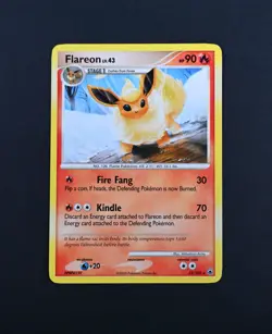 LP+ Flareon Regular Rare 19/100 Majestic Dawn (MD) Set Pokemon Card - Image 1