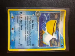 low pop - Pelipper 21/107 HOLO EX Deoxys Pokemon Card - Image 1