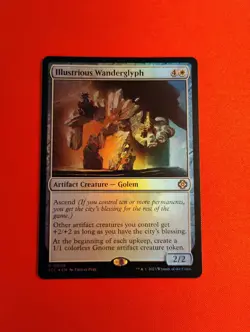 Illustrious Wanderglyph The Lost Caverns of Ixalan Commander NM FOIL - Image 1
