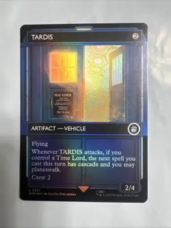 TARDIS (Showcase) Universes Beyond: Doctor Who Foil - Image 1