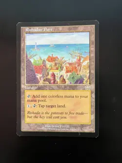 Mercadian Masques Rishadan Port MTG - b4d4 - See picts for condition - Image 1