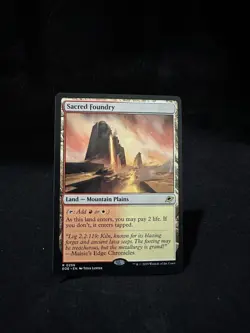 MTG Edge of Eternities R Sacred Foundry #0256 - Image 1