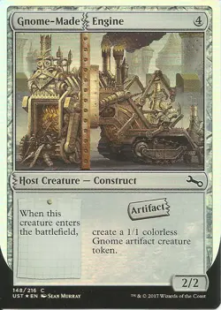 Gnome-Made Engine (148/216) - Unstable - Common (Foil) - Image 1