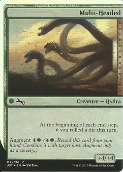 Multi-Headed (117/216) - Unstable - Common (Foil) - Image 1