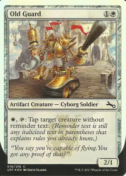 Old Guard (016/216) - Unstable - Common (Foil) - Image 1