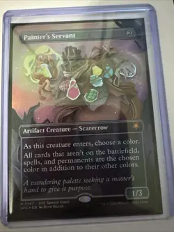 MTG - Painter's Servant - FOIL Borderless Mythic #147 - Special Guests NM - Image 1