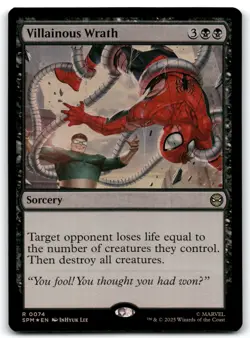 Villainous Wrath 74 Marvel's Spider-Man FOIL - Image 1