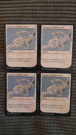 Magic: the Gathering / MtG Showcase Decanter of Endless Water x4 Baldur's Gate - Image 1