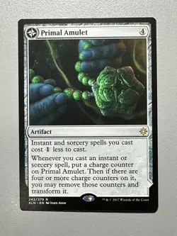 Primal Amulet Primal Wellspring - Rare - Ixalan MTG XLN (243/279) NM - Image 1