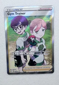 Gym Trainer (Full Art) 068/072 Shining Fates Holo Pokemon TCG - Image 1
