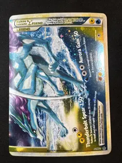 Swirl !!! Raikou & Suicune Legend (Bottom) 93/95 Unleashed Holo Pokemon - Image 1