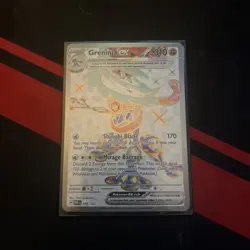 Greninja ex Pokemon Twilight Masquerade 198/167 Full Art Ultra Rare NM - Image 1