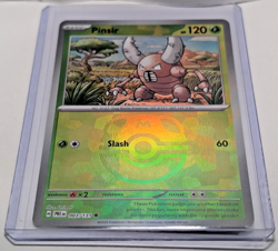 Pokemon - Pinsir (Poke Ball Reverse Holo) 003/131 SV: Prismatic Evolutions NM - Image 2