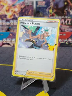 Pokemon: Professor Burnet - SWSH167 - Promo - Non Holo - Celebrations *M-NM - Image 1
