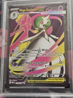 2025 POKEMON MEG EN-MEGA EVOLUTION ULTRA RARE #159 MEGA GARDEVOIR EX PSA 10 - Image 2