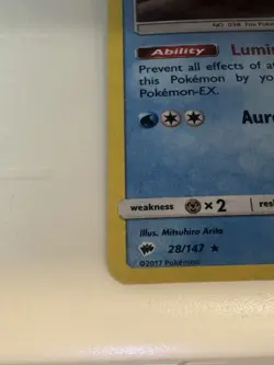 Alolan Ninetales 28/147 Cracked Ice Holo Deck Exclusives Pokemon TCG HP - Image 4