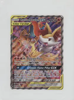 Charizard & Braixen GX Oversized Pokemon Sun & Moon Black Star Promo #SM230 - Image 1