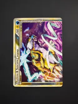 Raikou & Suicune LEGEND 92/95 Pokemon HGSS Unleashed LEGEND Holo MP 2010 - Image 1