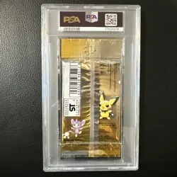 Neo Genesis Foil Pack JAPANESE PSA 8 Graded Booster Pack Pokemon unweighed - Image 2