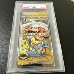 Neo Genesis Foil Pack JAPANESE PSA 8 Graded Booster Pack Pokemon unweighed - Image 4