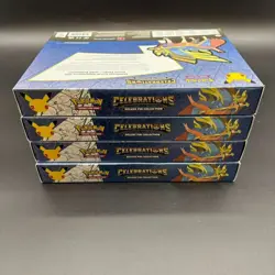 Lot of (4) Pokemon TCG Celebrations Deluxe Pin Collection Zacian LV.X Sealed - Image 3