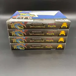 Lot of (4) Pokemon TCG Celebrations Deluxe Pin Collection Zacian LV.X Sealed - Image 5