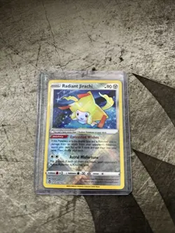 Pokemon : SWSH SILVER TEMPEST RADIANT JIRACHI 120/195 RADIANT RARE - Image 1