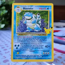 Pokemon Blastoise #2/102 Celebrations Classic Collection Holo Rare NM/Mint - Image 1
