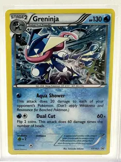 2016 Pokemon XY Greninja XY162 Evolutions Black Star Promo NM-MT PSA 8 - Image 3