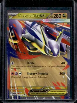 2025 Pokemon Mega Evolution Latias ex Double Rare #100/132 - Image 1