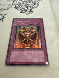 Jar of Greed SKE-047 Common Unlimited Edition Moderately Played - Image 1