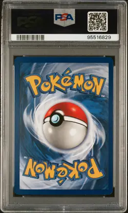 1999 Pokemon Fossil Dragonite #4 1ST Edition PSA 7 - Image 2