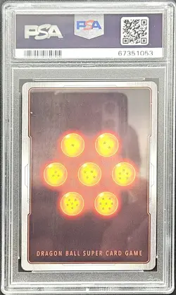 SSB Gogeta Technique Unchained BT11-012 SPR Dragon Ball Super Card PSA 10 - Image 2