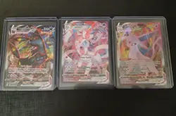 Eeveelution Vmax 9 Card Complete Set Pokemon Evolving Skies NM Umbreon Eevee - Image 2